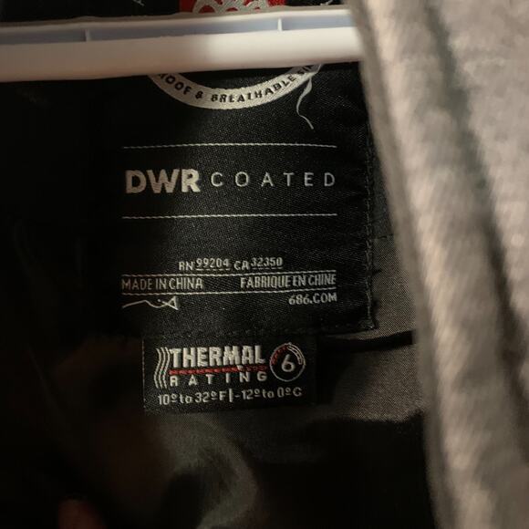 686 Women's Autumn Insulator Jacket Size S Black DWR Finish Hooded Outdoor Snaps - Picture 11 of 14